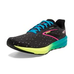 BROOKS Homme Launch 10 Sneaker, Black/Nightlife/Blue, 43 EU