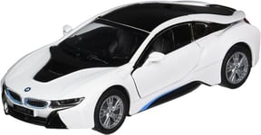 Auto KinSmart, BMW i8, valkoinen