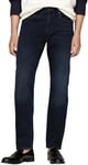 Tommy Hilfiger Jean Homme Regular Fit Straight Leg, Bleu (Teton Indigo), 32W/30L