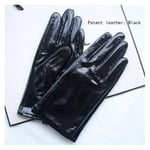 XUEXIU Gants De Femmes Élégantes en Cuir Véritable Hiver Plus Velours Branché Femme Branchée Glove 27 Couleurs (Color : Gold, Gloves Size : XL)