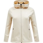 Peak Performance Rider Zip Hettegenser Dame - Beige - str. M