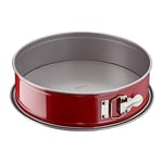 TefalJ 1641214 Delibake Moule A Charnière 23 cm Acier Rouge Carbone