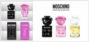 MOSCHINO MINIATURE COLLECTION 3 X 5ml  (TOY BOY+ TOY 2 BUBBLE GUM+ TOY 2) XMAS