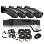 Smart CCTV Camera System HD 5MP Lite 1080P DVR Home Security With 1TB Hard Drive