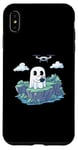 Coque pour iPhone XS Max Drone drôle fantôme volant Halloween RC Quadrocopter fantôme