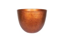 Plant Avenue Plastic Plant Pot, Copper, 38cm Dia