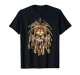 Rastafarian clothing and Reggae apparel with Reggae Lion T-Shirt