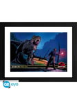 ABYstyle - JURASSIC PARK Framed print Alan Grant vs T-Rex - Bilde