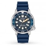 Citizen Promaster, Eco-Drive, Diver blå gummi, BN0151-17L herrklocka