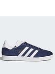 adidas Originals Gazelle Shoes, Blue, Size 12.5, Men