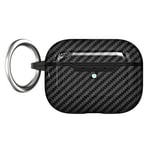 Apple AirPods Pro Gen 2 Carbon Fiber Skal - Svart Svart