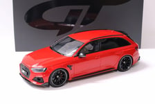 AUDI RS4-S ABT B9 AVANT MILANO RED 2020 GT SPIRIT GT850 1:18 GTSPIRIT RS4 RS 4