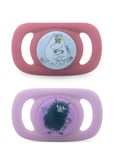 Pacifier Chilla Silic Moomin& Stinky Dance 2-Pack +4 Month Patterned Esska