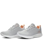 Kappa Femme Asivat Chaussure de Gymnastique, Gris Argenté Orange Clair, 39 EU