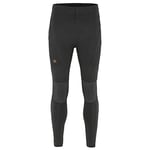 Fjallraven 84772-550-048 Abisko Trekking Tights Pro M Pants Men's Black-Iron Grey Size S