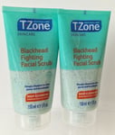 2 x Newtons Labs T-ZONE BLACKHEAD FIGHTING FACIAL Scrub Spots Skin 150ML "NEW"