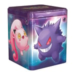 Pokémon Boîte de collection empilable de type Psyco du GCC (trois enveloppes d'expansion et deux feuilles d'autocollants), édition en italien