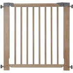 NORDLINGER PRO Barrière de sécurité Enfant OLEANE 8 - 80 à 85 cm - Bois - Amovible - Fixation par pression 4 points