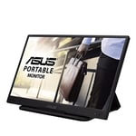 ASUS ZenScreen Portable Monitor 15.6" 1080P FHD Laptop Monitor (MB166B) - IPS USB 3.0 Travel Monitor, Flicker-free and Blue Light Filter w/Smart Cover, External Monitor For Laptop