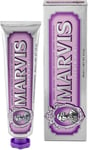 Marvis Jasmine Mint Toothpaste, 85 ml, Sensational Flavoured Toothpaste Helps Re