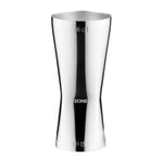 Zone Denmark Rocks measuring glass 3/6 cl Stainless steel