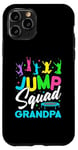 iPhone 11 Pro Jump Squad Grandpa Trampoline Bounce Birthday Trampolining Case