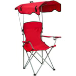 Sifree - fauteuil de plage chaise de plage chaise de camping chaise de pêche chaise pliante pliante accoudoirs portable avec parapluie avec