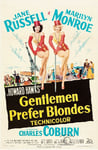 FILM GENTLEMEN PREFER BLONDES Rzze-POSTER HQ 50x70cm d'une AFFICHE CINéMA