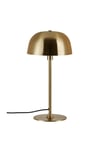 Cera Dome Table Lamp Brass E14