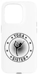 Coque pour iPhone 15 Pro Yoga Sister Yoga Meditation Yoga Sister