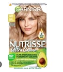 2 X Garnier Nutrisse Permanent Hair Dye 8.11 Light Ashy Blonde 