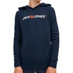 Sweats Marine Garçon Jack & Jones Logo