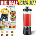 Rechargeable PORTABLE USB ELECTRIC FRUIT JUICER SMOOTHIE BLENDER TRAVEL BOTTLE