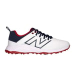 New Balance Fresh Foam Contend V2 Mens Spikeless Golf Shoes 2024 - White Navy