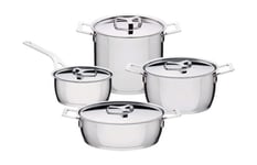 Alessi POTS&PANS 7 PIECE SET, Silver