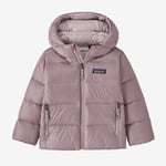 Patagonia Baby Hi-Loft Down Sweater Hoody Stormy Mauve 3 år