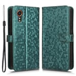 Samsung Galaxy Xcover 7 Case Wallet -puhelimen nahkakotelolle täydellinen suoja - tummansininen