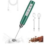 Milk Frother Handheld for Coffee, Electric Whisk, Drink Mixer with5256