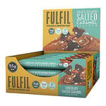 Fulfil Chocolate Salted Caramel Protein Bar Snack, 15 x 55g