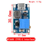 5PCS MT3608 DC-DC Step Up Convertisseur Booster Alimentation Tech Boost Step-up Board MAX sortie 28V pipeline - Type 5PCS type-c usb