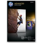 HP Advanced Photo Paper Glossy - glansigt fotopapper, 10 x 15 cm, 25 ark