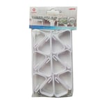 Tablecloth Clips X 12 Plastic Table Garden BBQ Cover Holder Grips Party