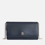 Tommy Hilfiger Refined Chain Faux Leather Crossbody Bag