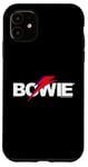 iPhone 11 David Bowie Aladdin Sane Lightning Bolt Logo Case