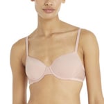 Calvin Klein BH Sheer Marquisette T-shirt Bra Ljusrosa A 80 Dam