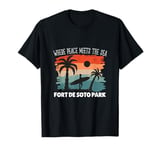 Peace meets the sea - Fort De Soto Park T-Shirt