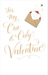 For My One & Only Valentine's Day Greeting Card Valentines Cards