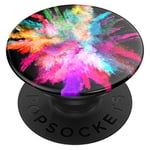 PopSockets PopGrip - Support et Grip pour Smartphone et Tablette avec un Top Interchangeable - Color Burst Gloss