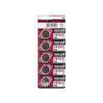 Maxell knappcellsbatteri, lithium, 3V, CR2032, 5-pack