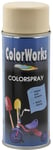 Colorworks RAL 1015 - Sprayfärg Elfenbensvit 400 ml